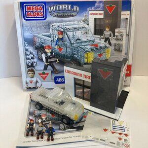 Mega Bloks Canadian Tire Ice Truck World Builders Canada Limited Edition Set